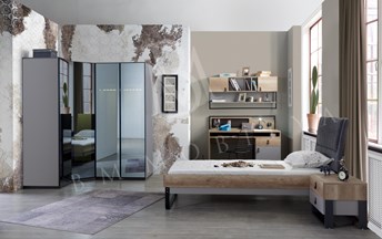 DECO KÖŞE DOLAPLI GENÇ ODASI