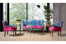 AGRA FUŞYA ÇAY SETİ
