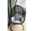 RATTAN SİYAH SALINCAK